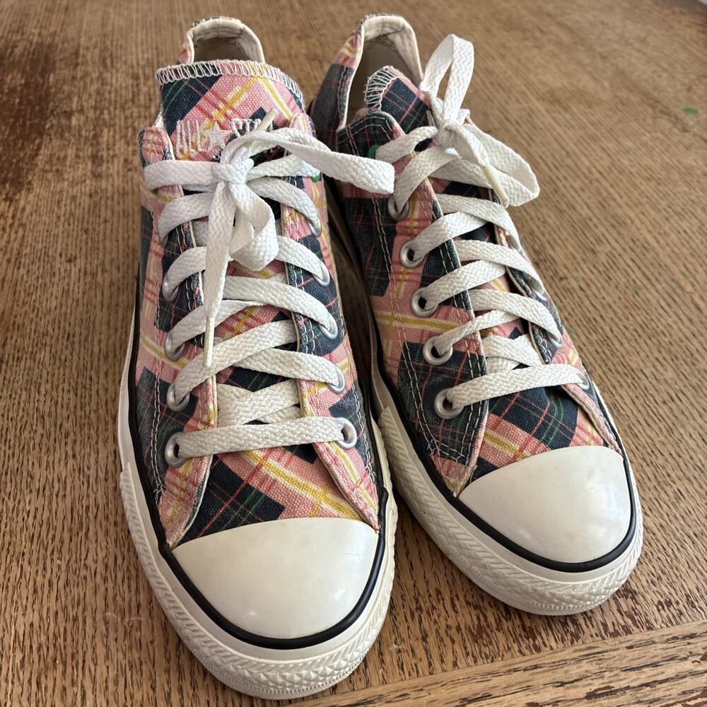 Converse All Star Low Top Canvas Shoes Women’s 8 Men’s 6 Canvas Sneakers - Picture 13 of 14